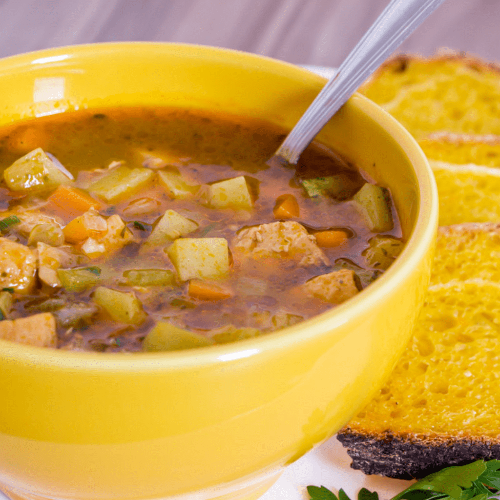 Sopa de Legumes com Frango