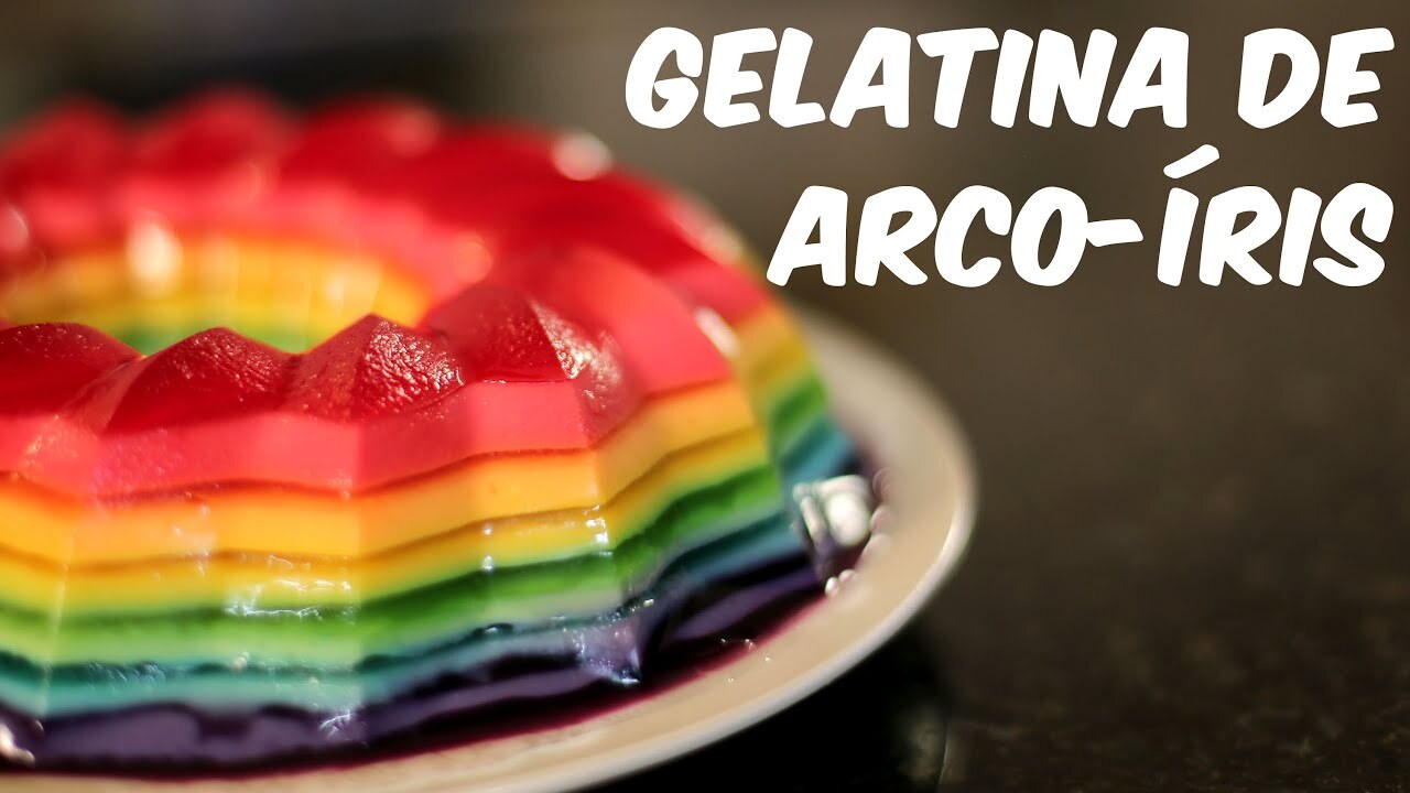 gelatina arco iris