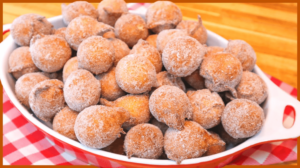 bolinhos de chuva sem ovo