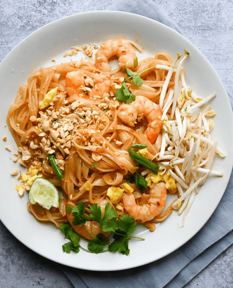 Pratos típicos: Pad Thai - Tailândia