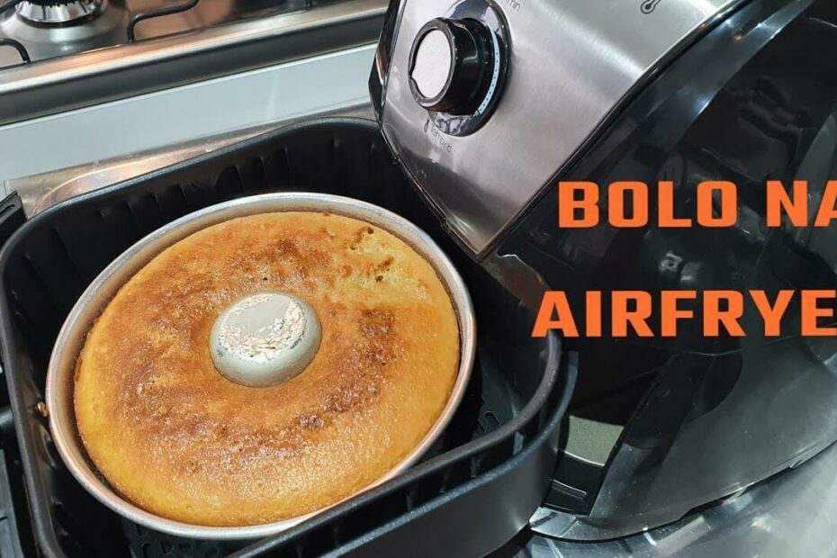 bolo na airfryer