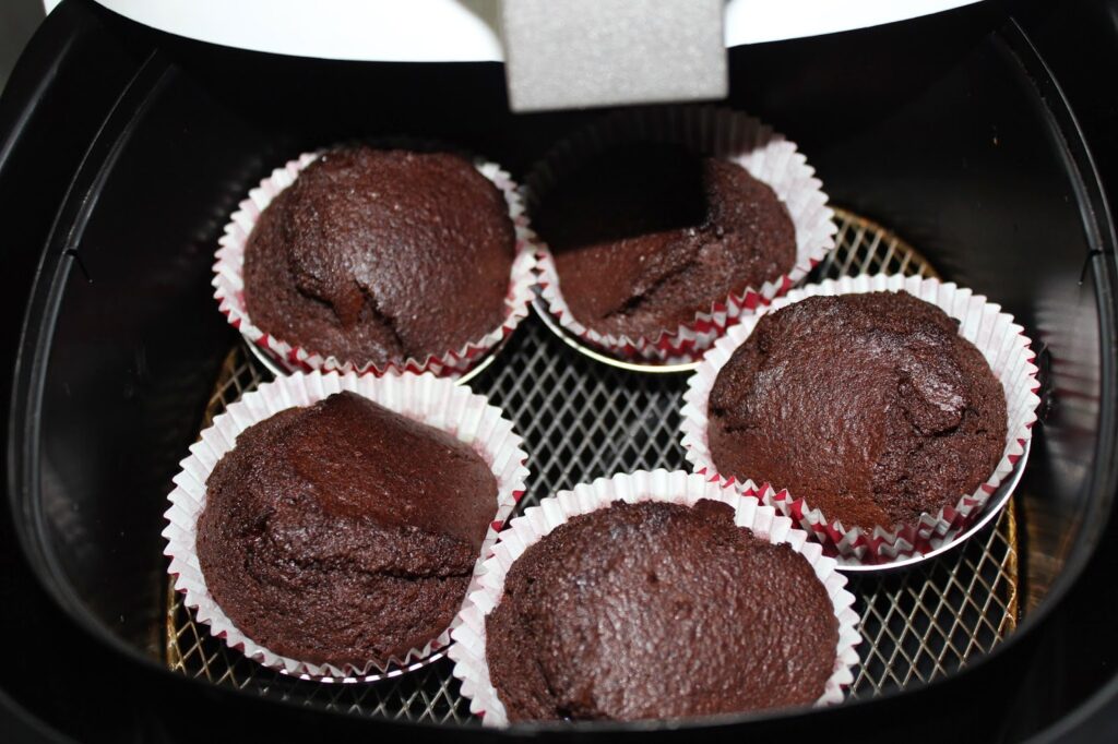 Cupcakes na Airfryer