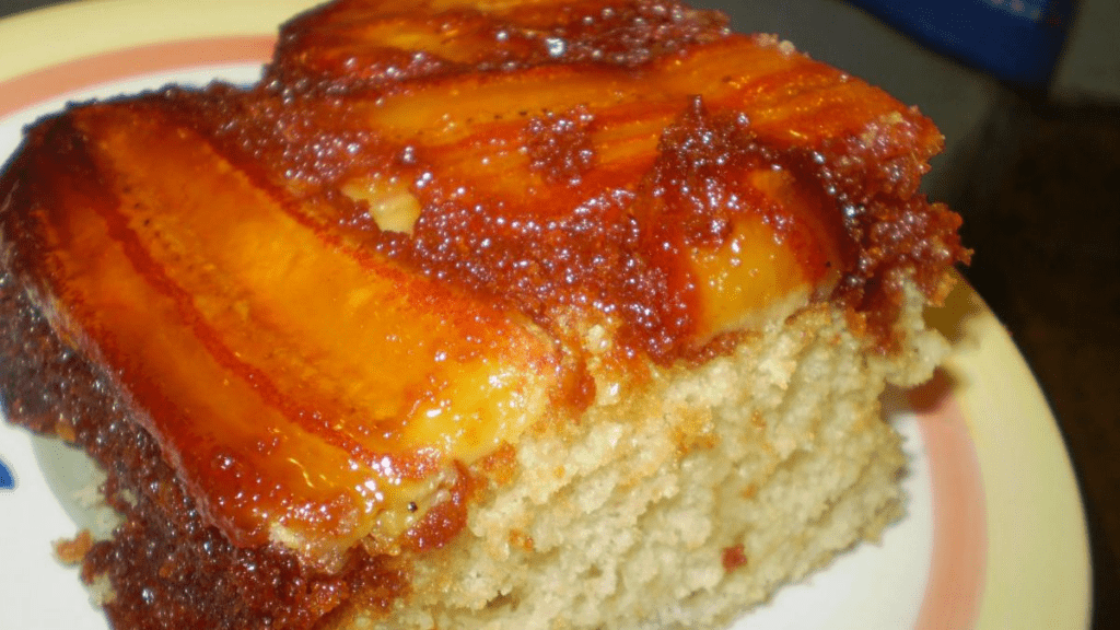 bolo de banana de liquidificador