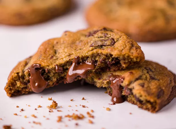 Cookies com Gotas de Chocolate