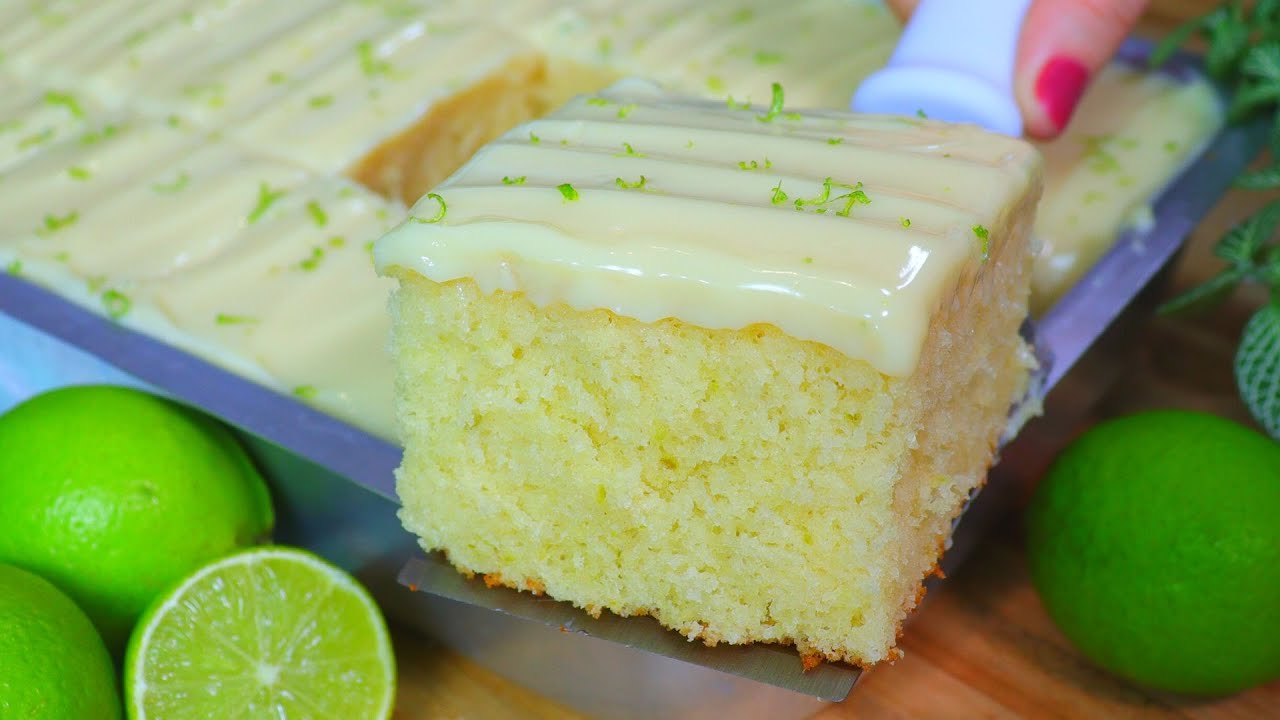 Bolo de Limão Fofinho