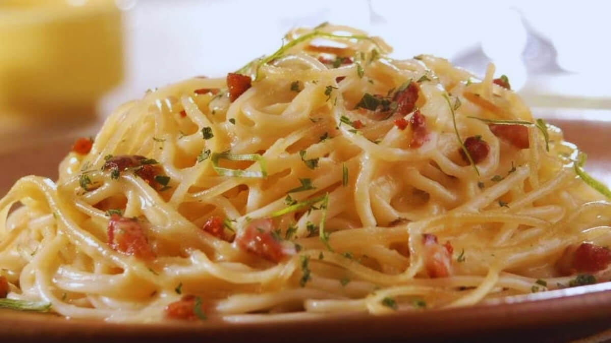 Espaguete Carbonara