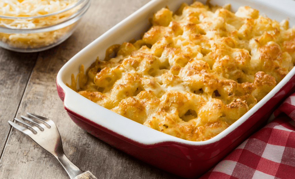 Macarrão de Forno com Frango Cremoso