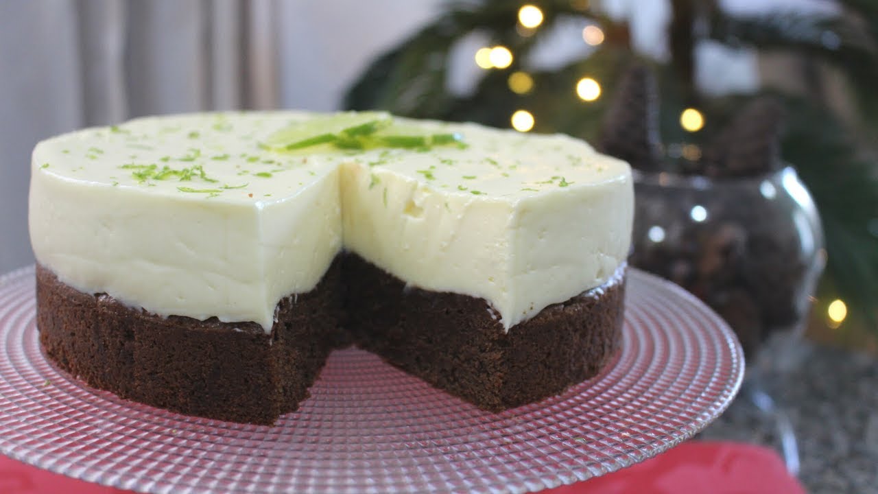 torta brownie de limão