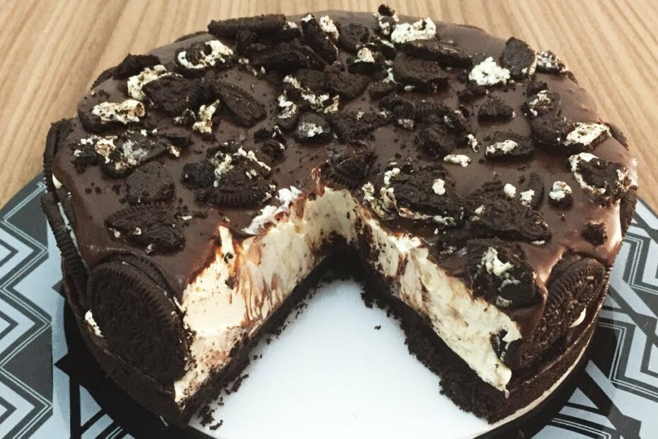 torta de leite ninho e oreo