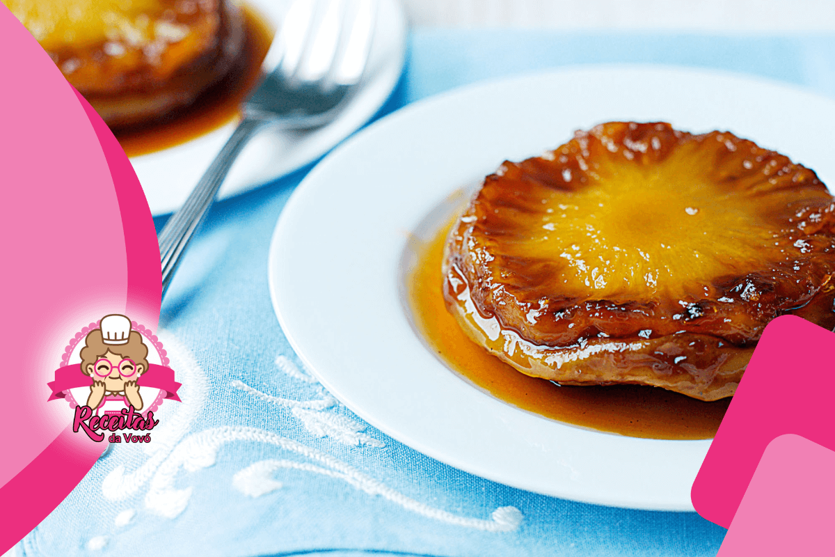 tarte tatin de abacaxi