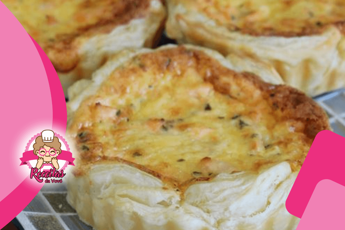 quiche de massa folhada