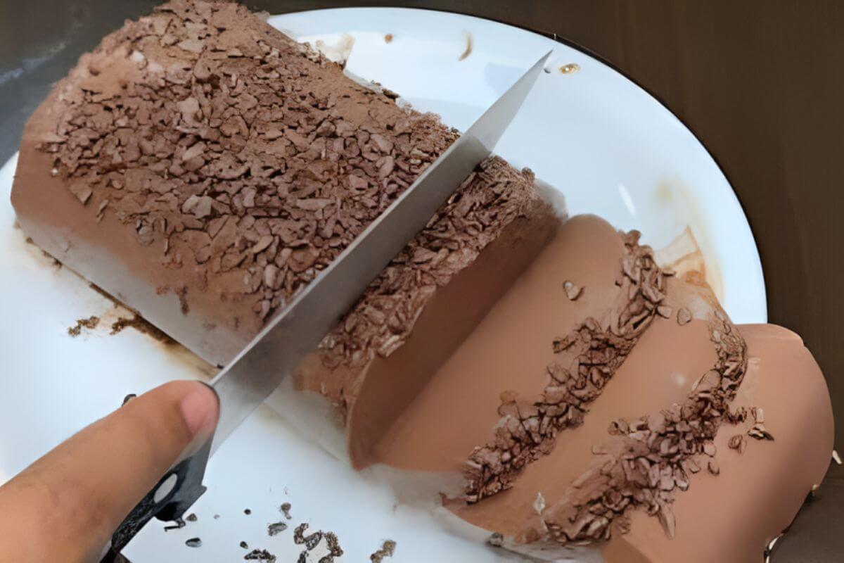 mousse sem gastar gás, sem usar forma