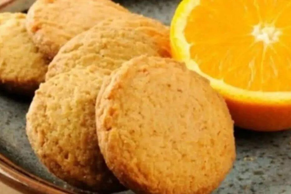 Biscoitos de Laranja e Coco