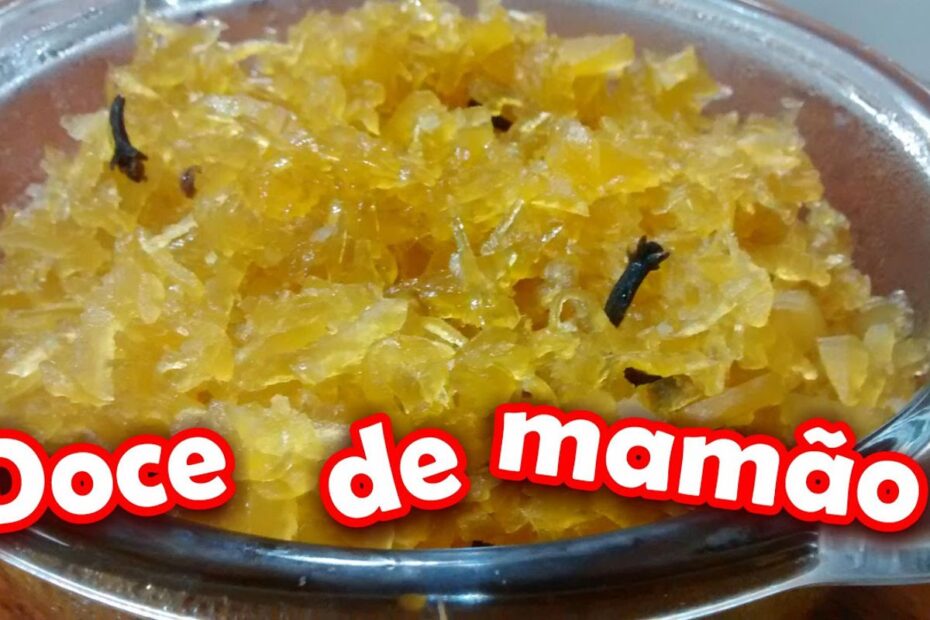 Doce de Mamão Verde